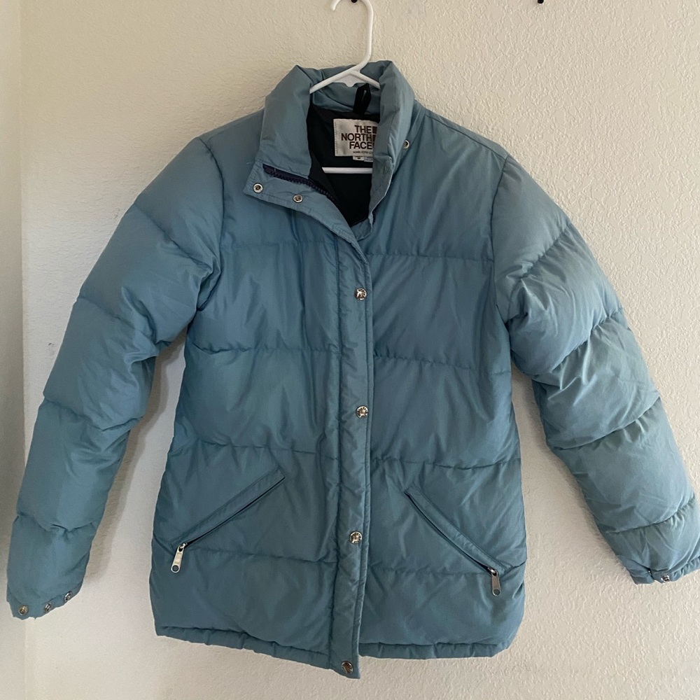 The North Face Blue Puffer Jacket